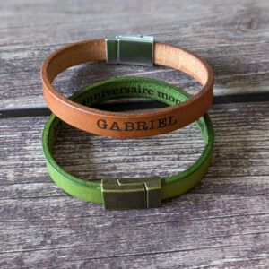 Bracelet cuir