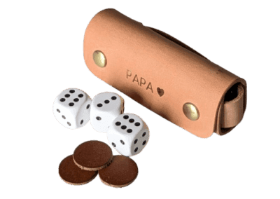 jeu 421 étui en cuir