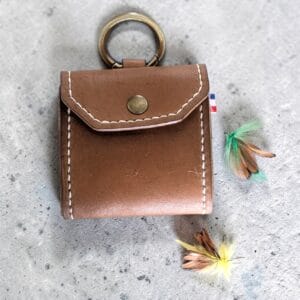 etui cuir pour mouches