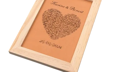Noces de cuir : des cadeaux en cuir gravés pour célébrer 2 ans de mariage