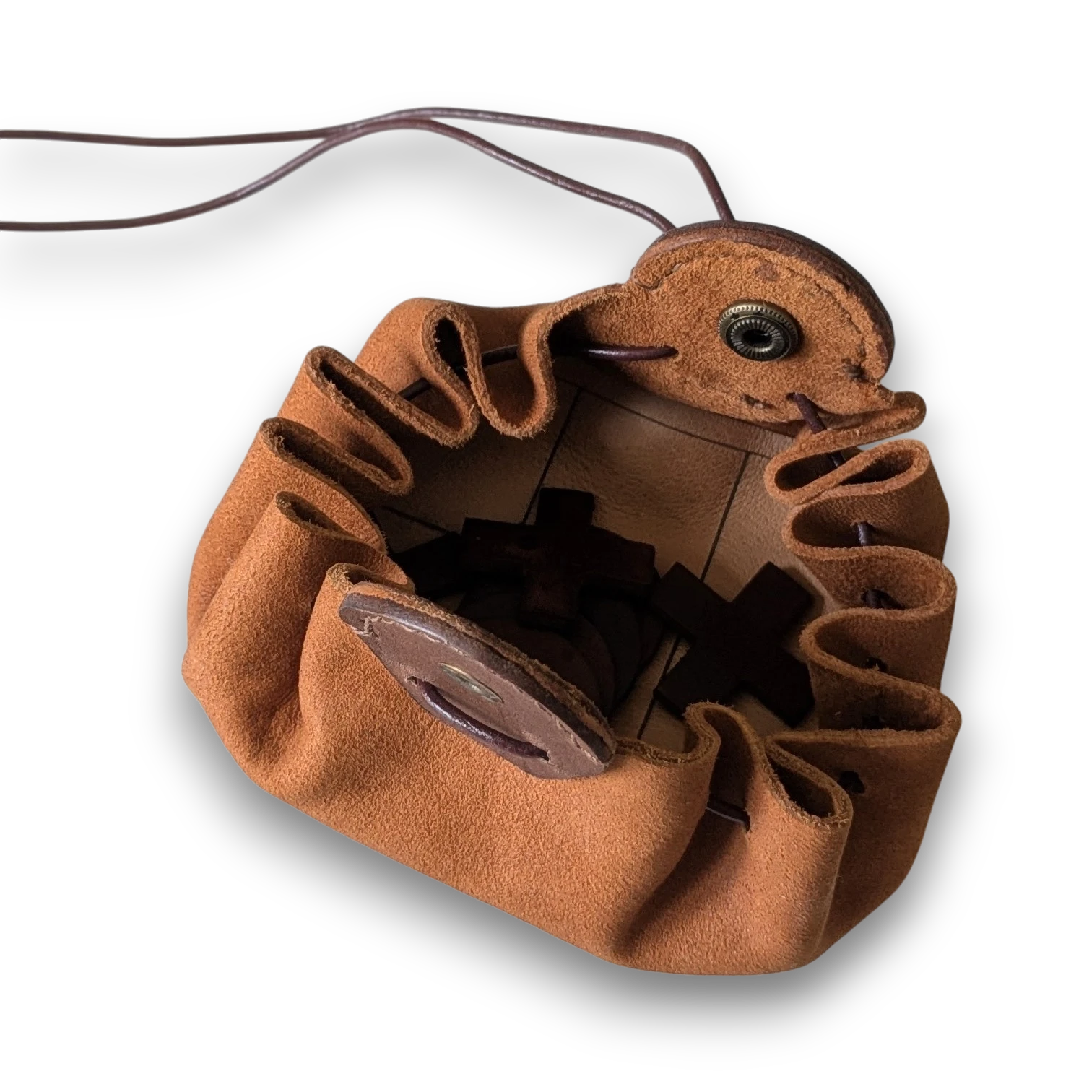 jeu morpion en cuir