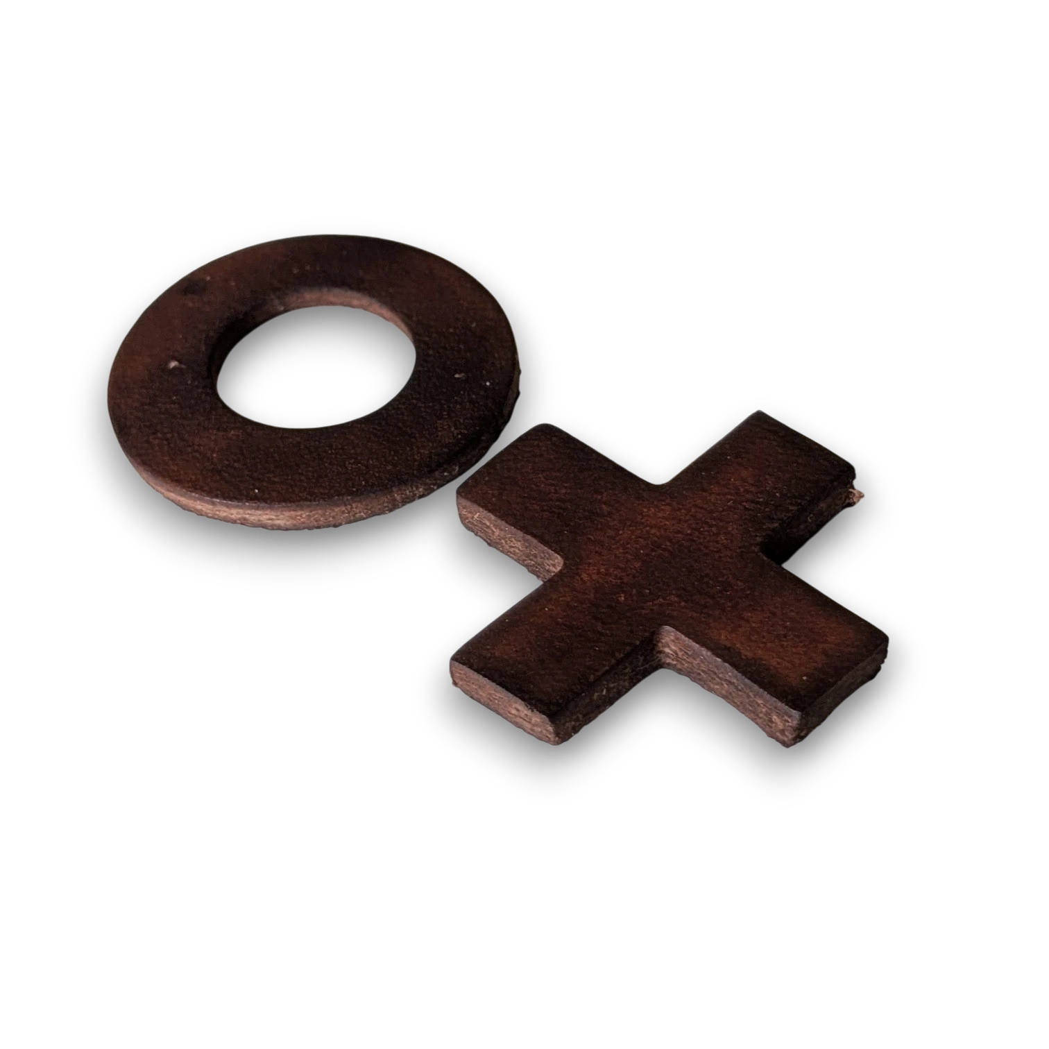 jeu morpion en cuir