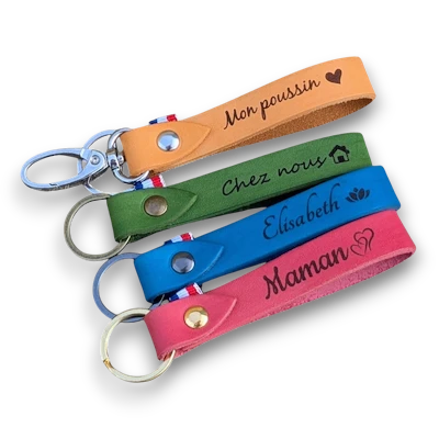 porte clé tahora cuir